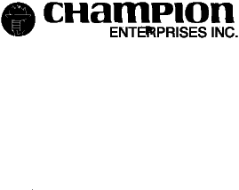 (CHAMPION ENTERPRISES INC. LOGO)